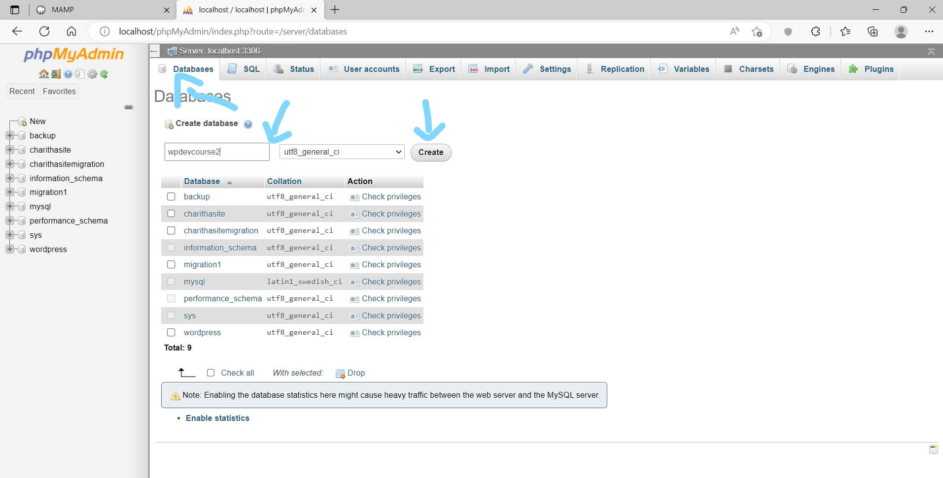 Image showing Database editing in phpmyadmin (1)