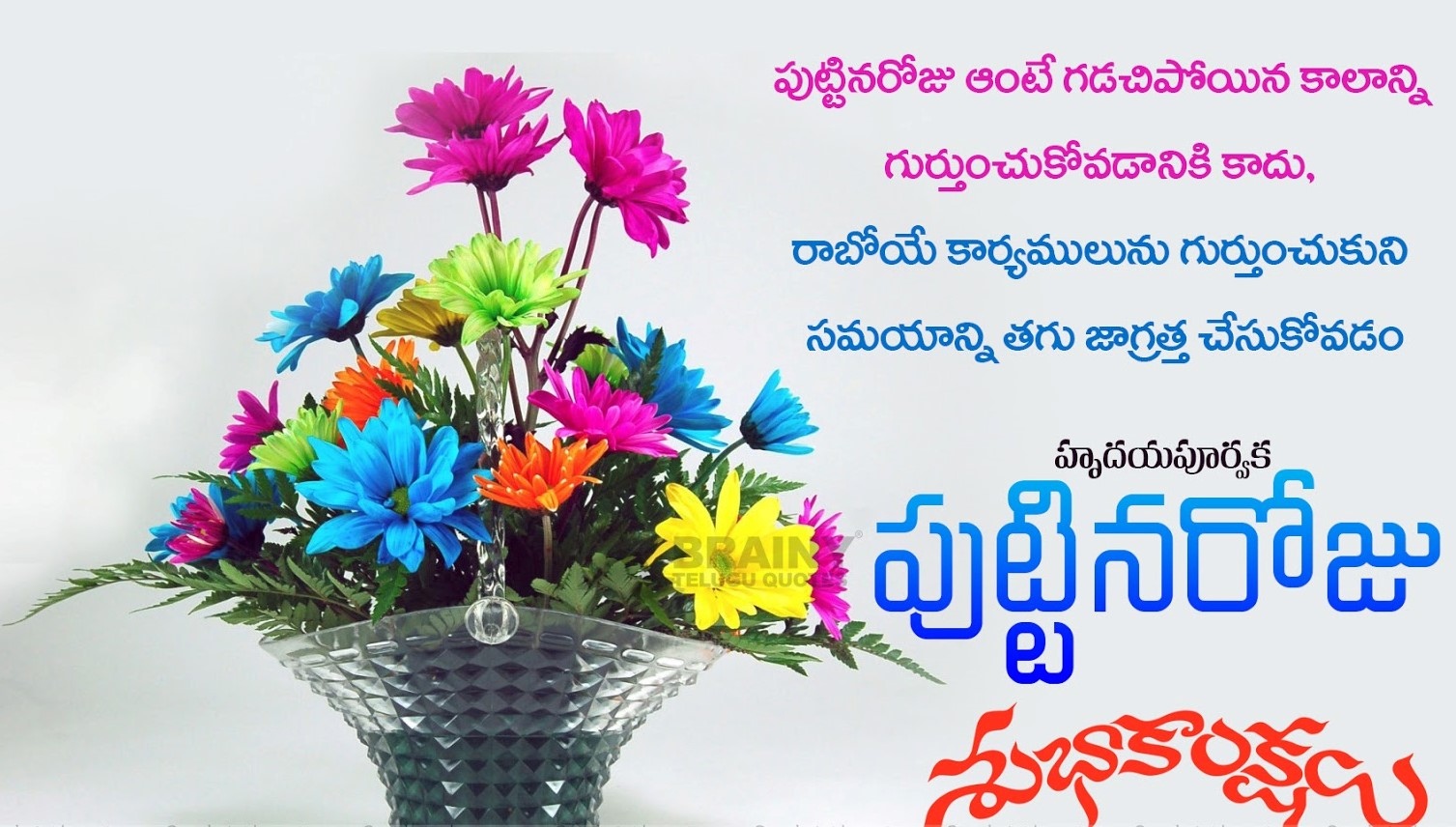 happy birthday wishes in telugu kavithalu